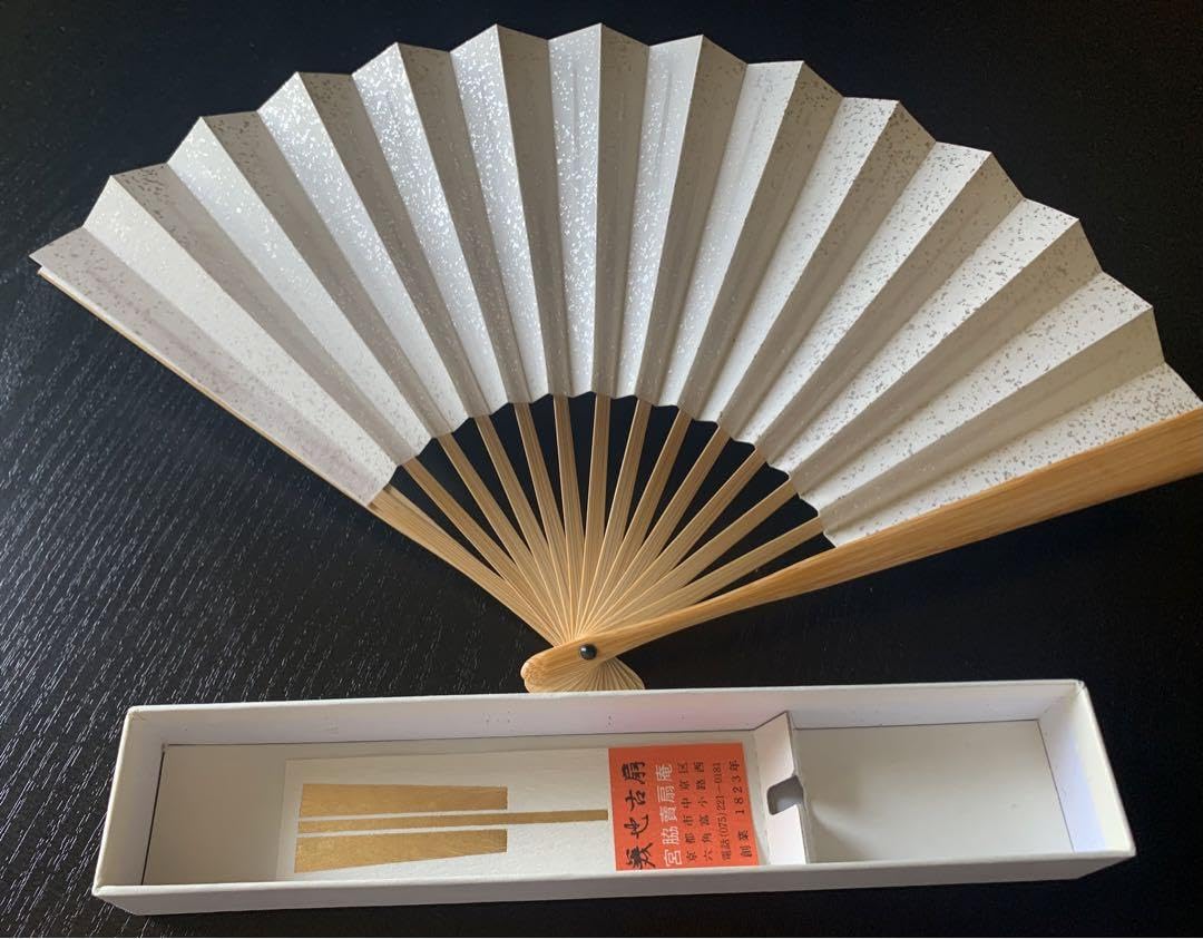 Amazon.co.jp: 京都 宮脇賣扇庵 義也古扇 扇子 : ファッション